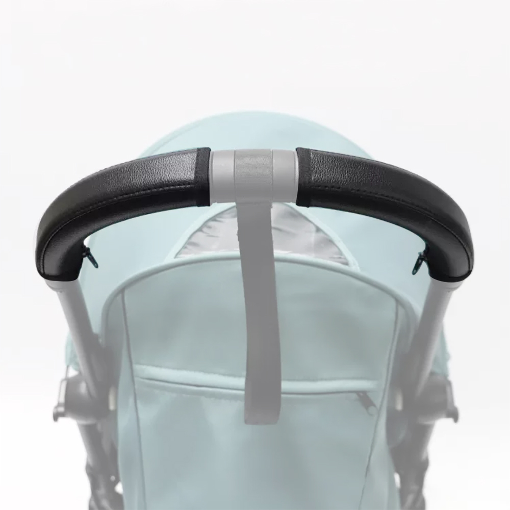 Stroller Accessories - Stroller Push Bar Leather Cover For