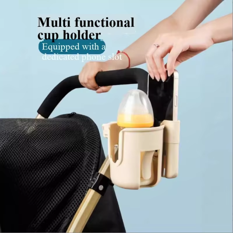 Stroller Accessories - Stroller Pushchair Two-in-One Cup Holder Baby