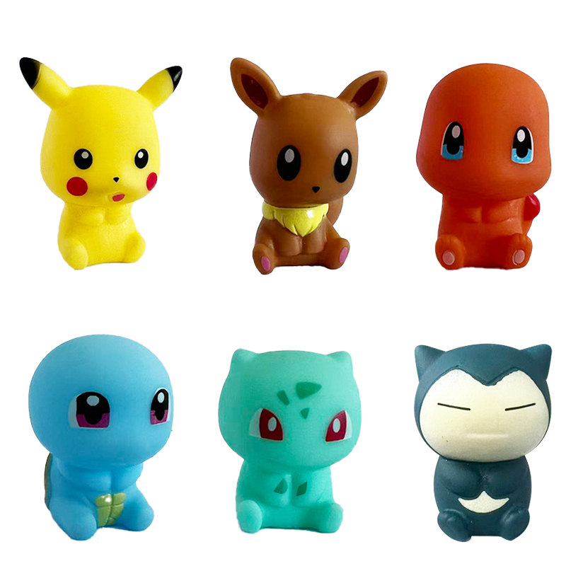 6Pcs Pokemon Bath Toys Pikachu - đánh giá và giá Baby Products Game