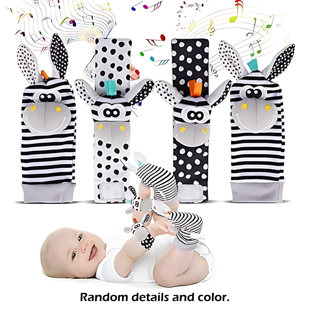 4pcs/Set Baby Infant Wrist Rat - đánh giá và giá Baby Products Game