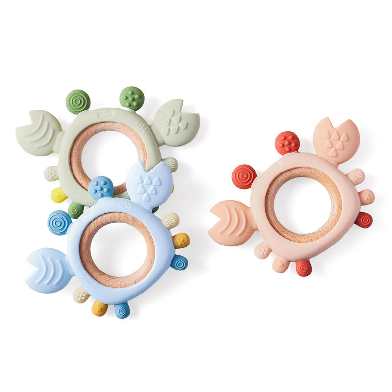 Baby Silicone Teether Cartoon  - đánh giá và giá Baby Products List