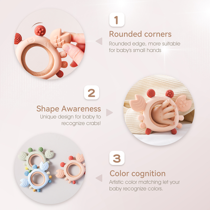 Baby Silicone Teether Cartoon  - đánh giá và giá Baby Products List
