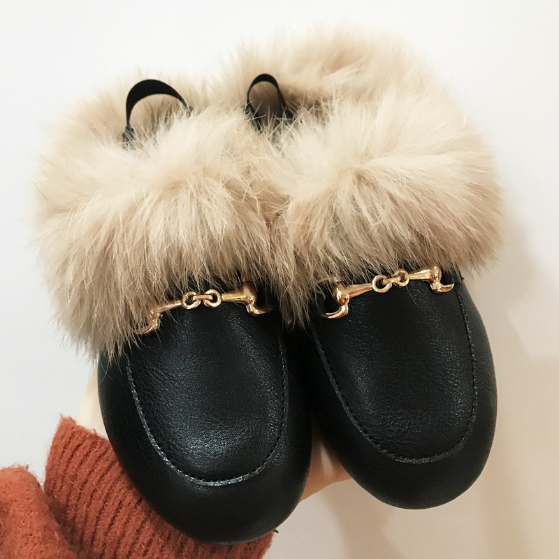 Winter Kids Fur Princess Shoes - đánh giá và giá Baby Product Brand