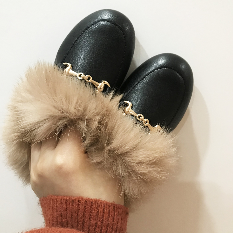 Winter Kids Fur Princess Shoes - đánh giá và giá Baby Product Brand
