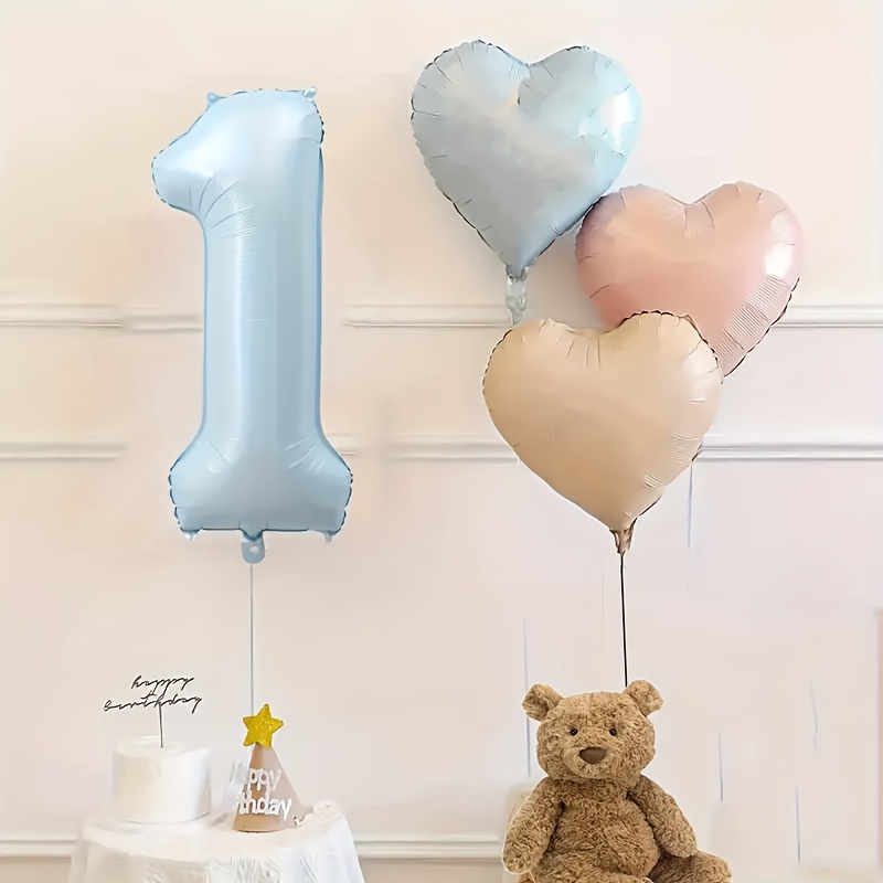 4Pcs Baby Blue Number Birthday - đánh giá và giá Baby Products Moisturizer