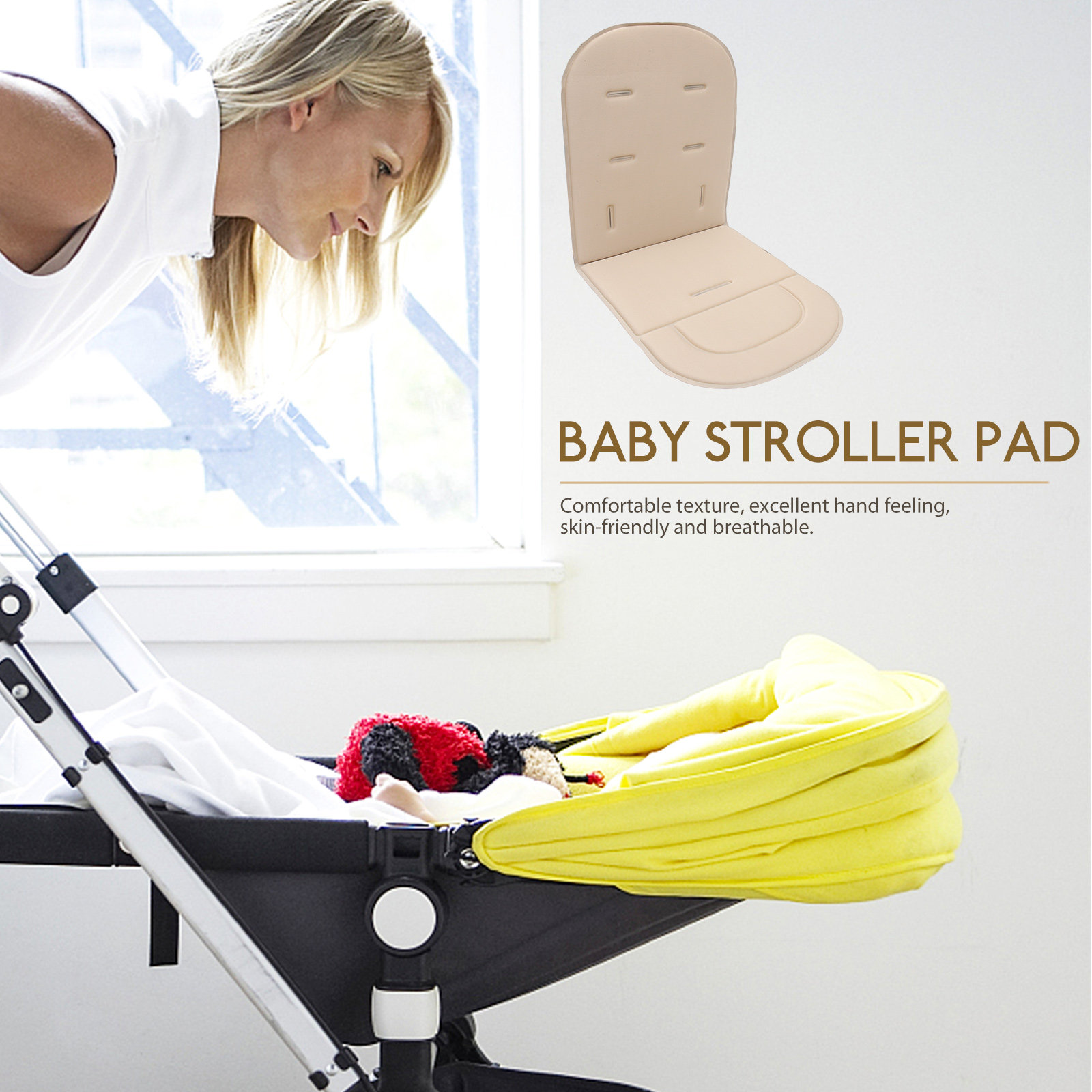 Baby Stroller Cushion Cotton B - đánh giá và giá Stroller Accessories